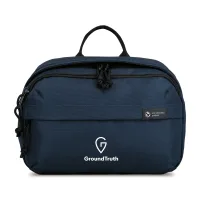 Renew Recycled rPET Toiletry Bag - AWARE - Navy