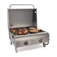 Cuisinart Outdoors Chef's Style Stainless Tabletop Grill - Stainless Steel