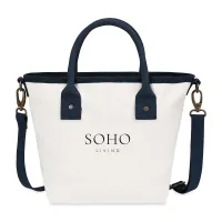 Mini Market Street Crossbody Tote - Navy