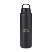Aviana™ Rowan Recycled Stainless Steel Water Bottle - 25 Oz. - Black