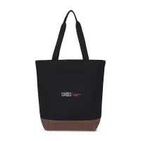 Ivy Recycled Cotton Tote - AWARE - Black