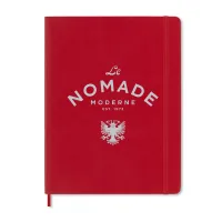 Moleskine Soft Cover Ruled X-Large Notebook - Scarlet Red