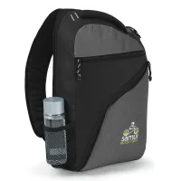 McKinley Laptop Sling Bag - Black-Heather Grey