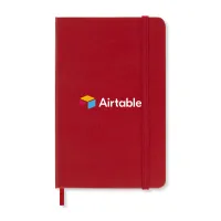 Moleskine Hard Cover Ruled Pocket Notebook - Scarlet Red