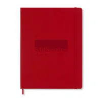 Moleskine Hard Cover Ruled X-Large Notebook - Scarlet Red