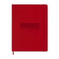 Moleskine Hard Cover Ruled X-Large Notebook - Scarlet Red