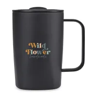 Aviana Rowan Recycled Stainless Steel Mug - 15 Oz. - Black