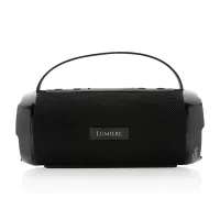 Recycled Plastic Soundboom Waterproof 6W Speaker - Black