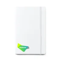 Moleskine Hard Cover Ruled Large Notebook - White