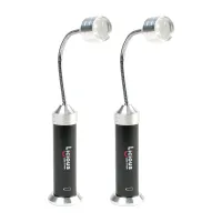 Cuisinart Outdoors 2-Piece Magnetic LED Grill Lights - Black