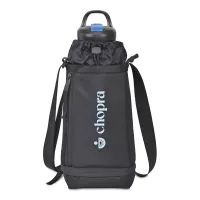 Restore Recycled rPET Hydration Bottle Sling - Black