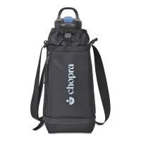Restore Recycled rPET Hydration Bottle Sling - Black