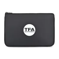 Arlo Recycled rPET Zippered Pouch - Black