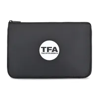 Arlo Recycled rPET Zippered Pouch - Black