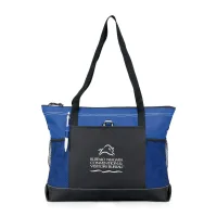 Select Zippered Tote - Royal Blue