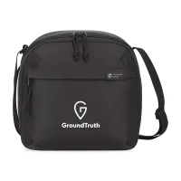 Renew Recycled rPET Lunch Cooler - AWARE - Black