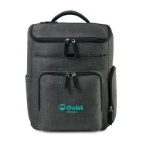 Reagan Recycled rPET Diaper Backpack - Charcoal Heather