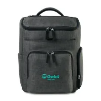 Reagan Recycled rPET Diaper Backpack - Charcoal Heather