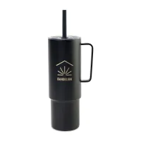 MiiR All Day Straw Cup - 32 Oz. - Black Powder