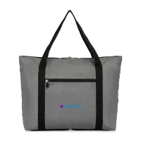 RuMe Recycled Ripstop rPET cFold Travel Tote - Heather Grey
