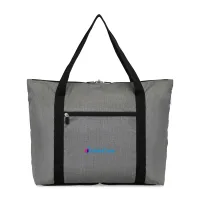 RuMe Recycled Ripstop rPET cFold Travel Tote - Heather Grey