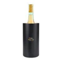 Aviana Rowan Recycled Stainless Steel Wine Chiller - Black