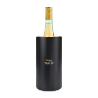 Aviana Rowan Recycled Stainless Steel Wine Chiller - Black