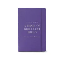 Moleskine Hard Cover Ruled Large Notebook - Brilliant Violet