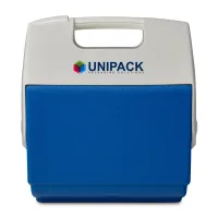Igloo Playmate Pal 7 Qt Cooler - White-Majestic Blue