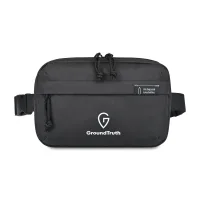 Renew Recycled rPET Waist Pack - AWARE - Black