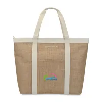 KEEPCOOL Nairobi Jute Shopper Cooler - Natural
