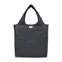 RuMe Recycled Ripstop rPET bFold Tote - Black