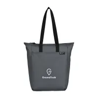 Renew Recycled rPET Zippered Tote - AWARE - Durango Grey