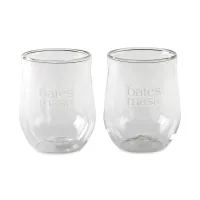 CORKCICLE Stemless Glass Set (2) - Clear