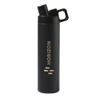 MiiR Vacuum Insulated Wide Mouth Hatchback Chug Lid Bottle - 20 Oz. - Black Powder