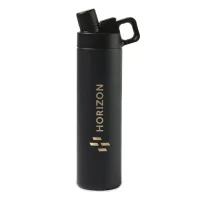 MiiR Vacuum Insulated Wide Mouth Hatchback Chug Lid Bottle - 20 Oz. - Black Powder