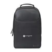 Travis & Wells Lennox Recycled Nylon Laptop Backpack - Black