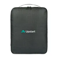 Alba Recycled rPET Large Compression Packing Cube - Black Sand