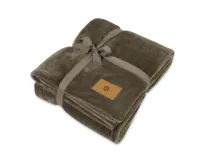 Mink Ever Soft Recycled Polyester Throw Blanket - Mocha