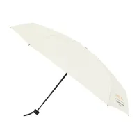 Elements 39" Recycled rPET Manual Mini Folding Umbrella - Cream