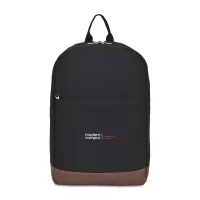 Ivy Recycled Cotton Laptop Backpack - AWARE - Black