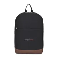 Ivy Recycled Cotton Laptop Backpack - AWARE - Black