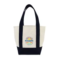 Mini Canvas Tote - Black
