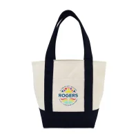 Mini Canvas Tote - Black