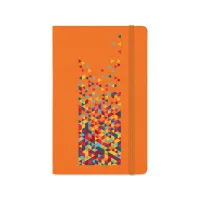 Moleskine Hard Cover Ruled Large Notebook - True Orange