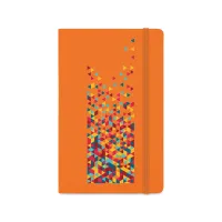 Moleskine Hard Cover Ruled Large Notebook - True Orange
