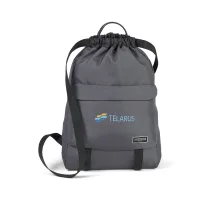 American Tourister Embark Recycled rPET Cinchpack - Gunite