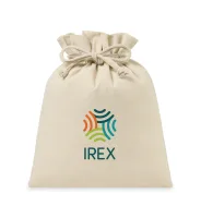 Canvas Drawstring Gift Bag - Large - Natural