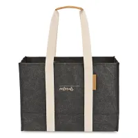 Out of the Woods Large Market Tote - Ebony
