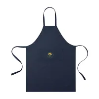 Recycled Cotton Bib Front Apron - AWARE - Indigo Denim